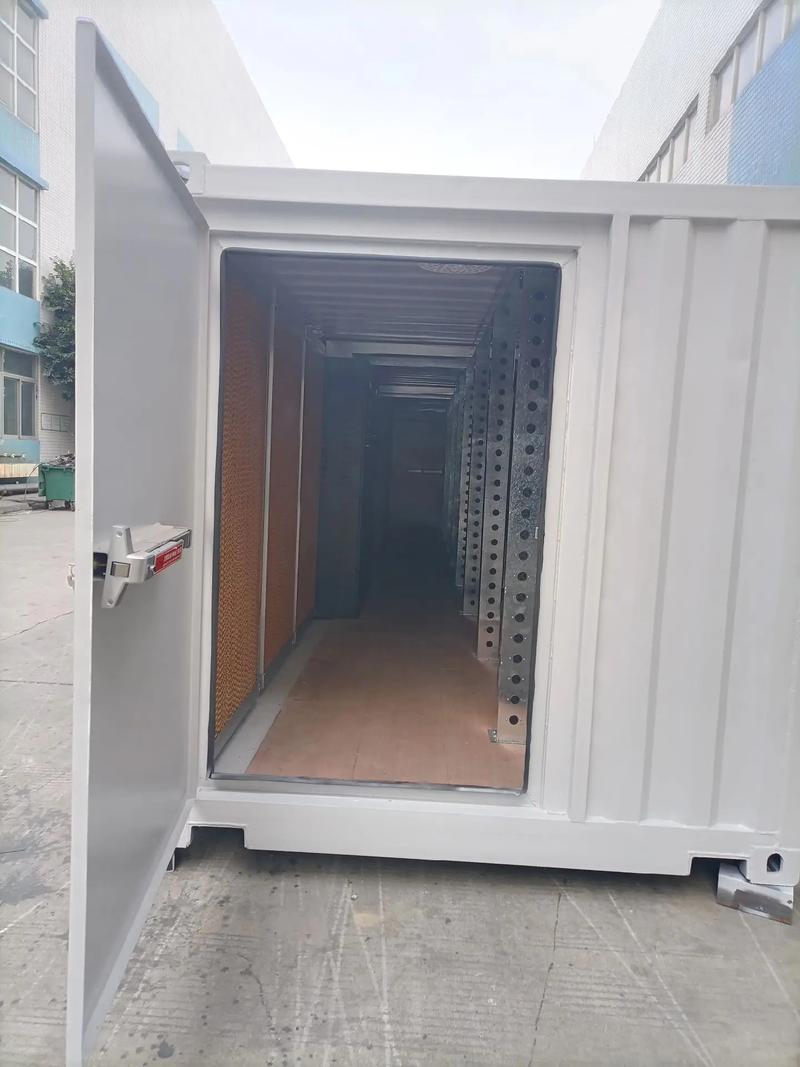 State-of-the-art Bitcoin mining rig in a climate-controlled hosting facility