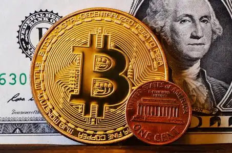 A powerful Bitcoin mining rig in action, showcasing the hardware that drives blockchain networks